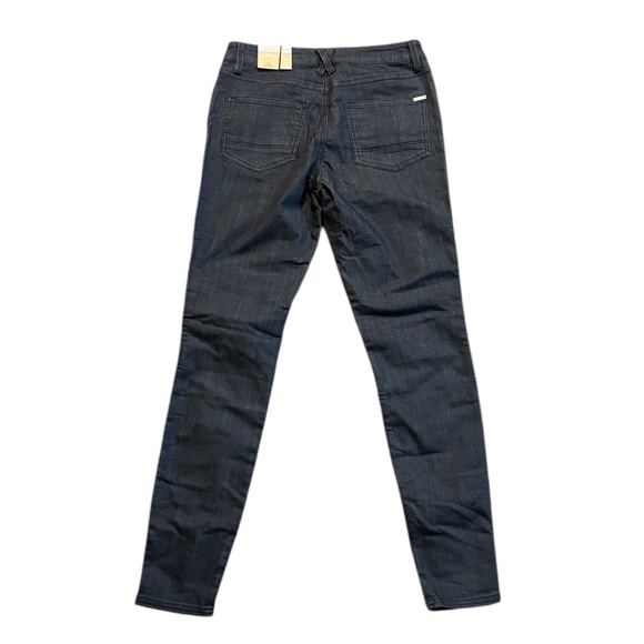 Prana Dark Denim Jeans style Oday size 8 or 29 W. NWT - Picture 3 of 12